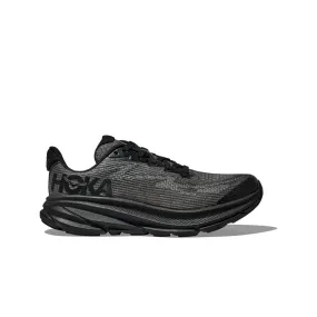 Hoka Clifton 9 Junior Running Shoes - Black/Carbon Black