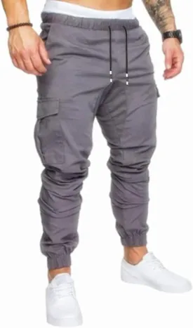 Mens Fashion Joggers Sports Pants - Cotton Cargo Pants Sweatpants Trousers Mens Long Pants