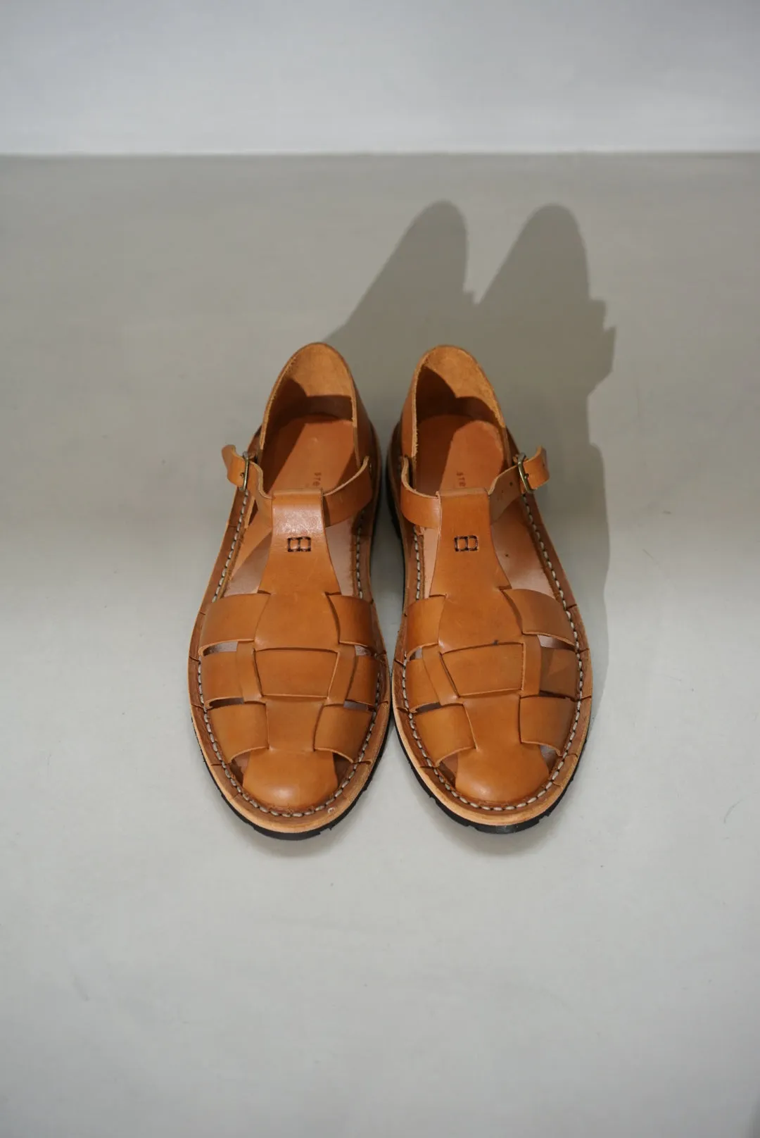 STEVE MONO / ARTISANAL SANDALS 10/01 (VEGETABLE TAN CALFSKIN)