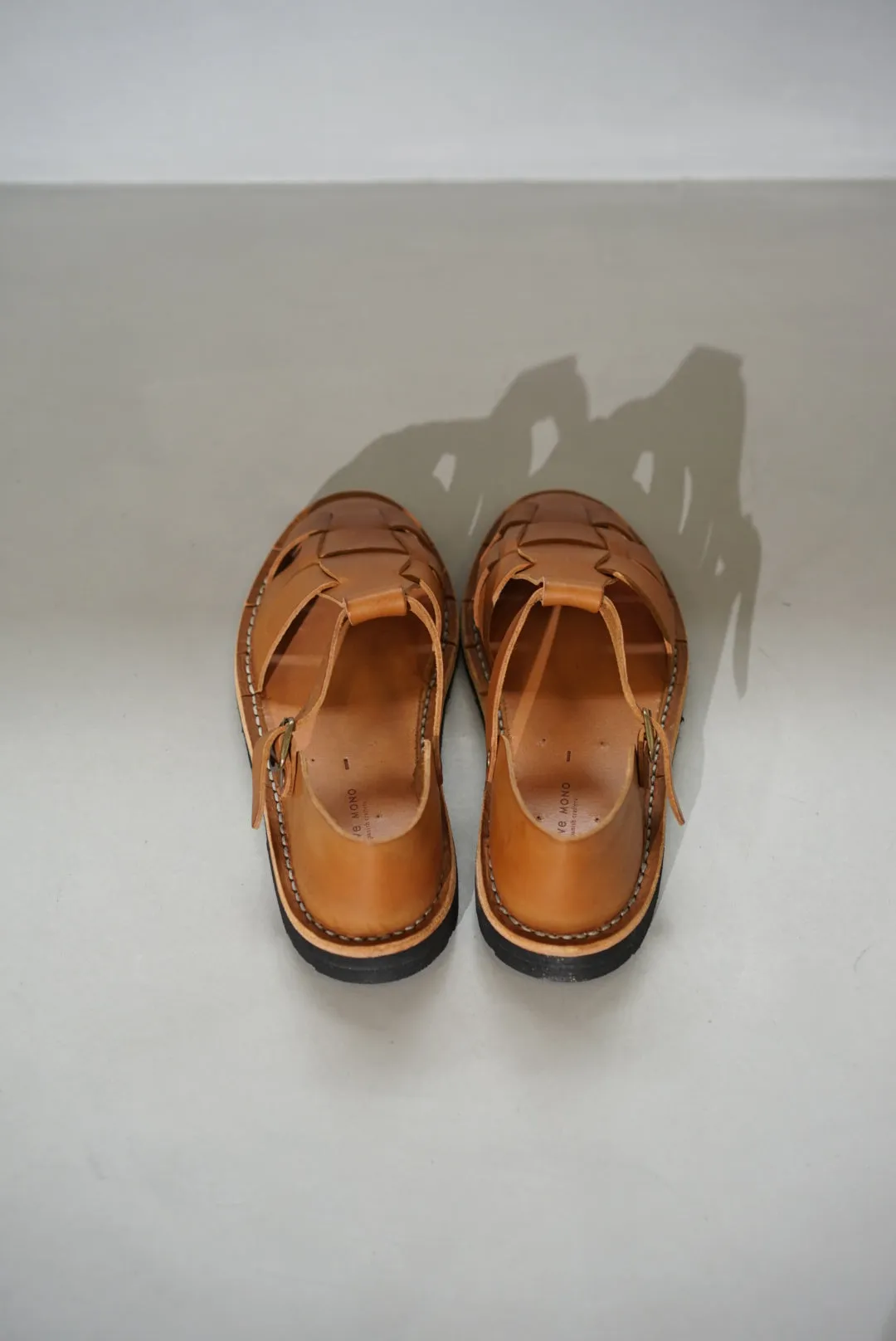 STEVE MONO / ARTISANAL SANDALS 10/01 (VEGETABLE TAN CALFSKIN)