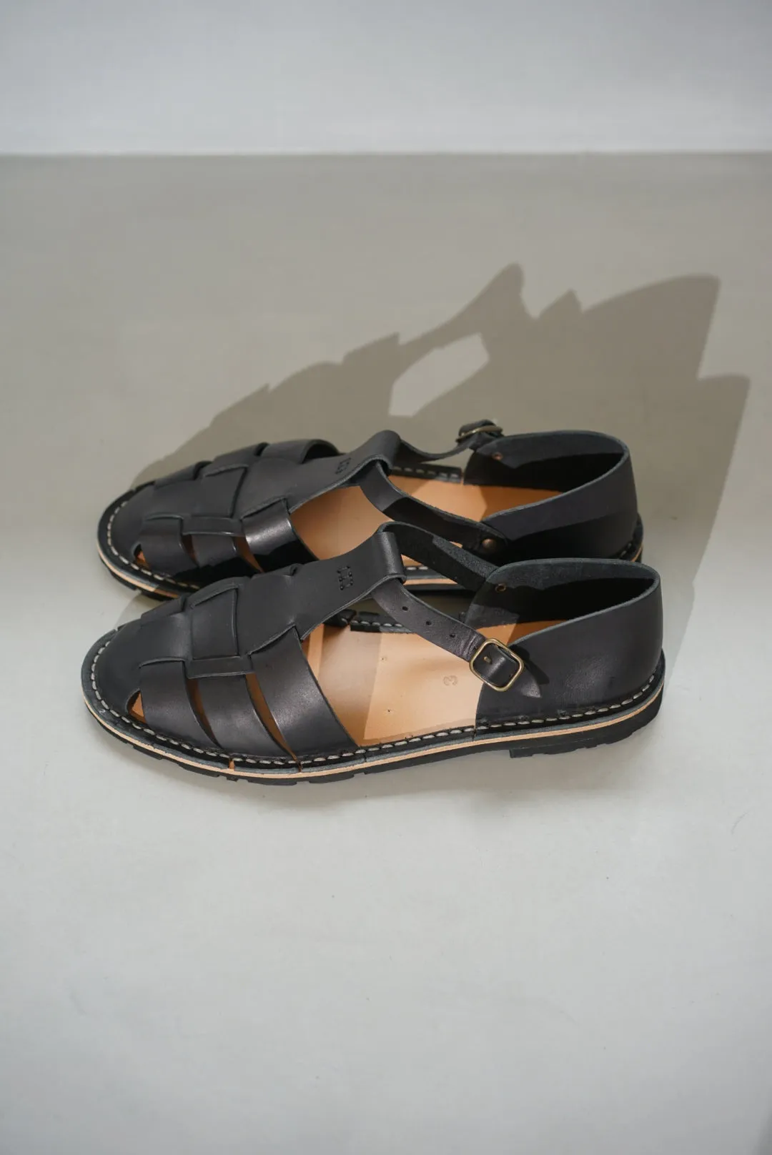 STEVE MONO / ARTISANAL SANDALS 10/01 (VEGETABLE TAN CALFSKIN)