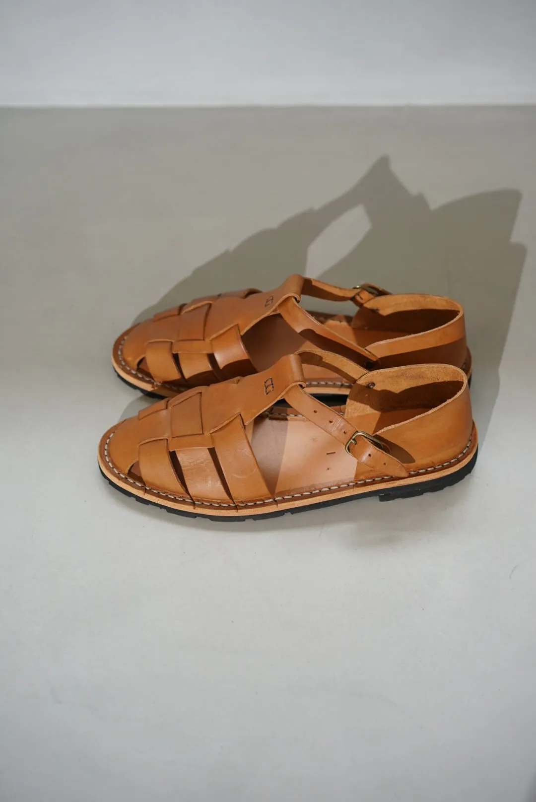 STEVE MONO / ARTISANAL SANDALS 10/01 (VEGETABLE TAN CALFSKIN)